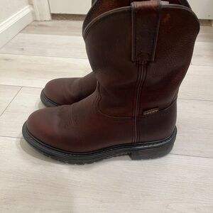 Rocky Men's Original Ride Brown Leather Boots 8.5 W